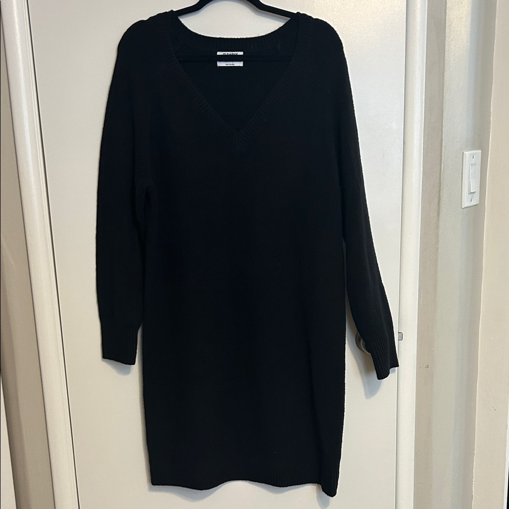 Old Navy Black Sweater Dress